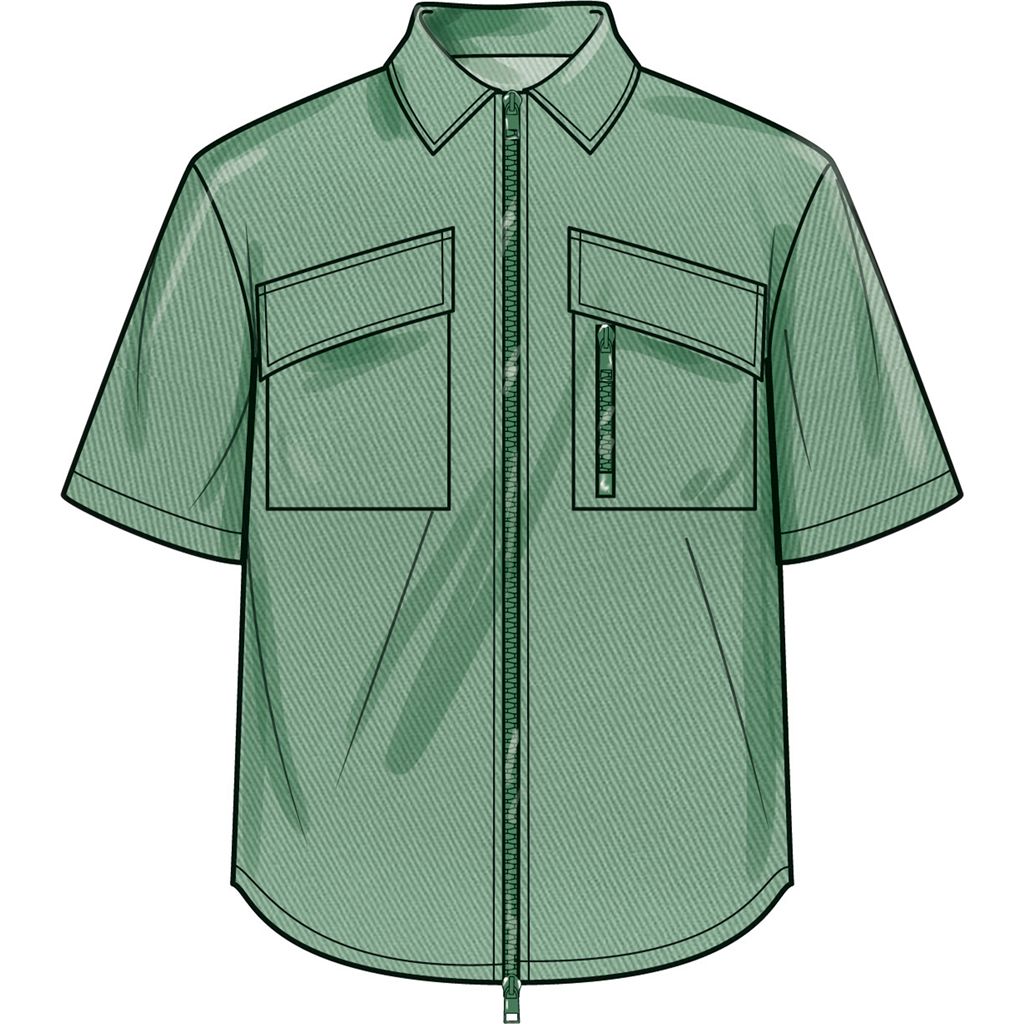 Simplicity Sewing Pattern S3110 Mens Shirts Shorts and Pants 3110 Image 4 From Patternsandplains.com