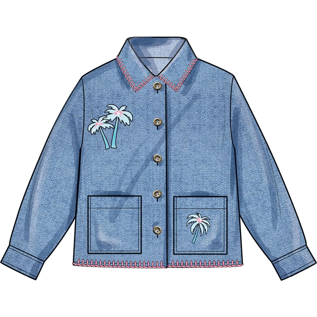 Simplicity Sewing Pattern S3113 Childrens or Girls and Boys Jacket Shorts and Pants 3113 Image 3 From Patternsandplains.com