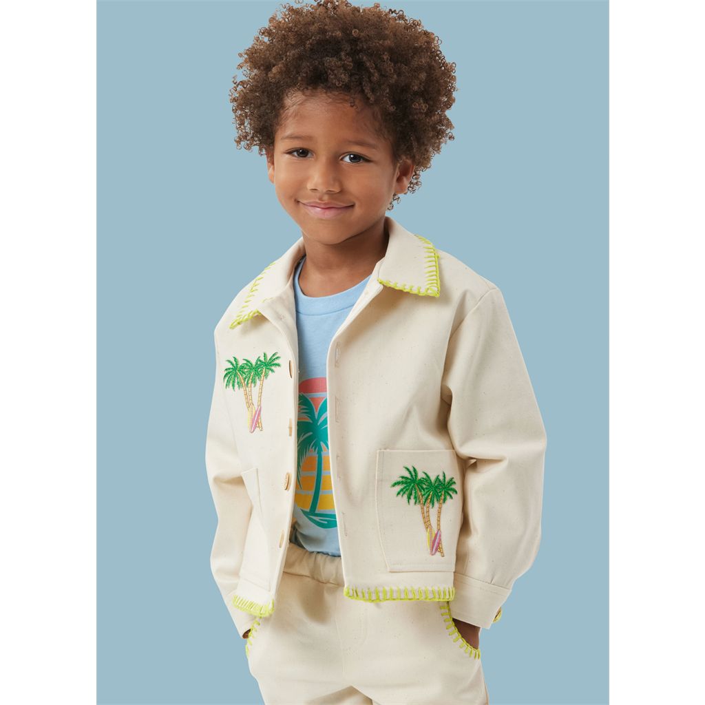 Simplicity Sewing Pattern S3113 Childrens or Girls and Boys Jacket Shorts and Pants 3113 Image 7 From Patternsandplains.com