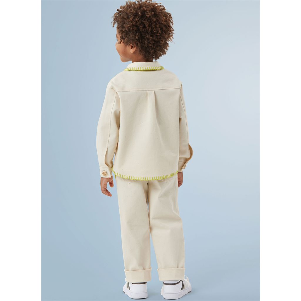 Simplicity Sewing Pattern S3113 Childrens or Girls and Boys Jacket Shorts and Pants 3113 Image 9 From Patternsandplains.com