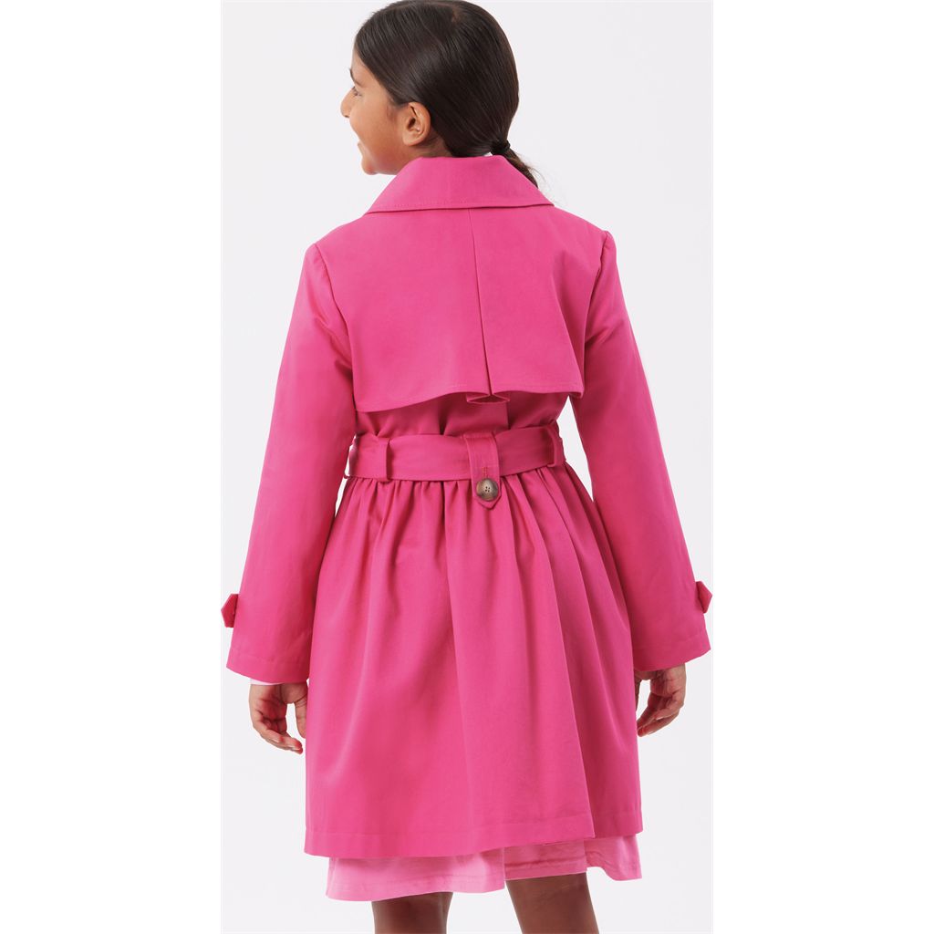 Simplicity Sewing Pattern S3114 Girls Trench Coat in Three Lengths 3114 Image 8 From Patternsandplains.com