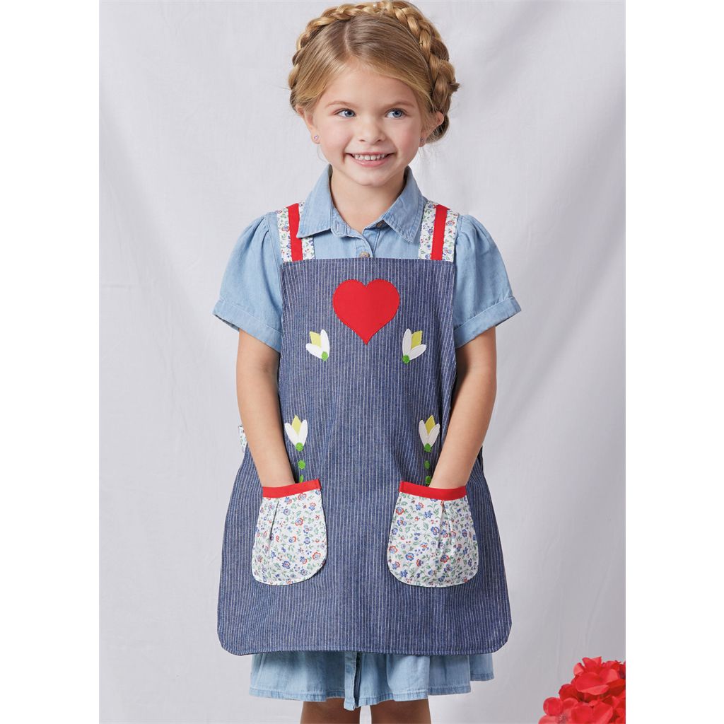 Simplicity Sewing Pattern S3119 Children and Misses Aprons and Kitchen Accessories 3119 Image 3 From Patternsandplains.com