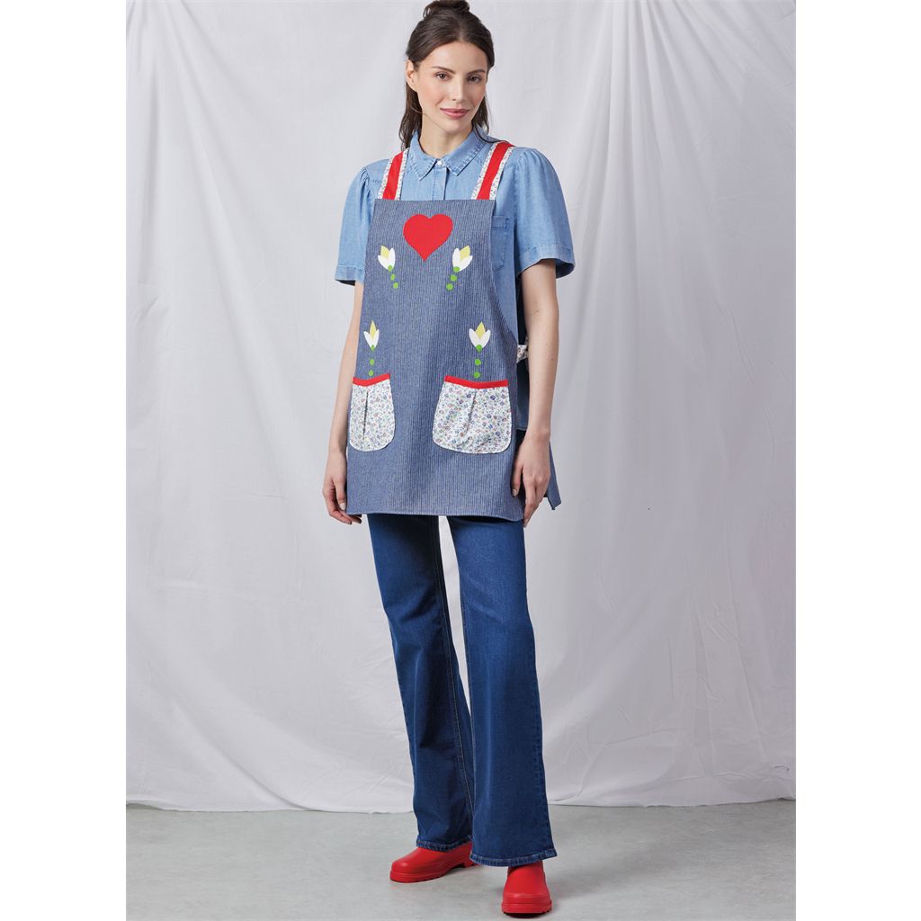 Simplicity Sewing Pattern S3119 Children and Misses Aprons and Kitchen Accessories 3119 Image 6 From Patternsandplains.com