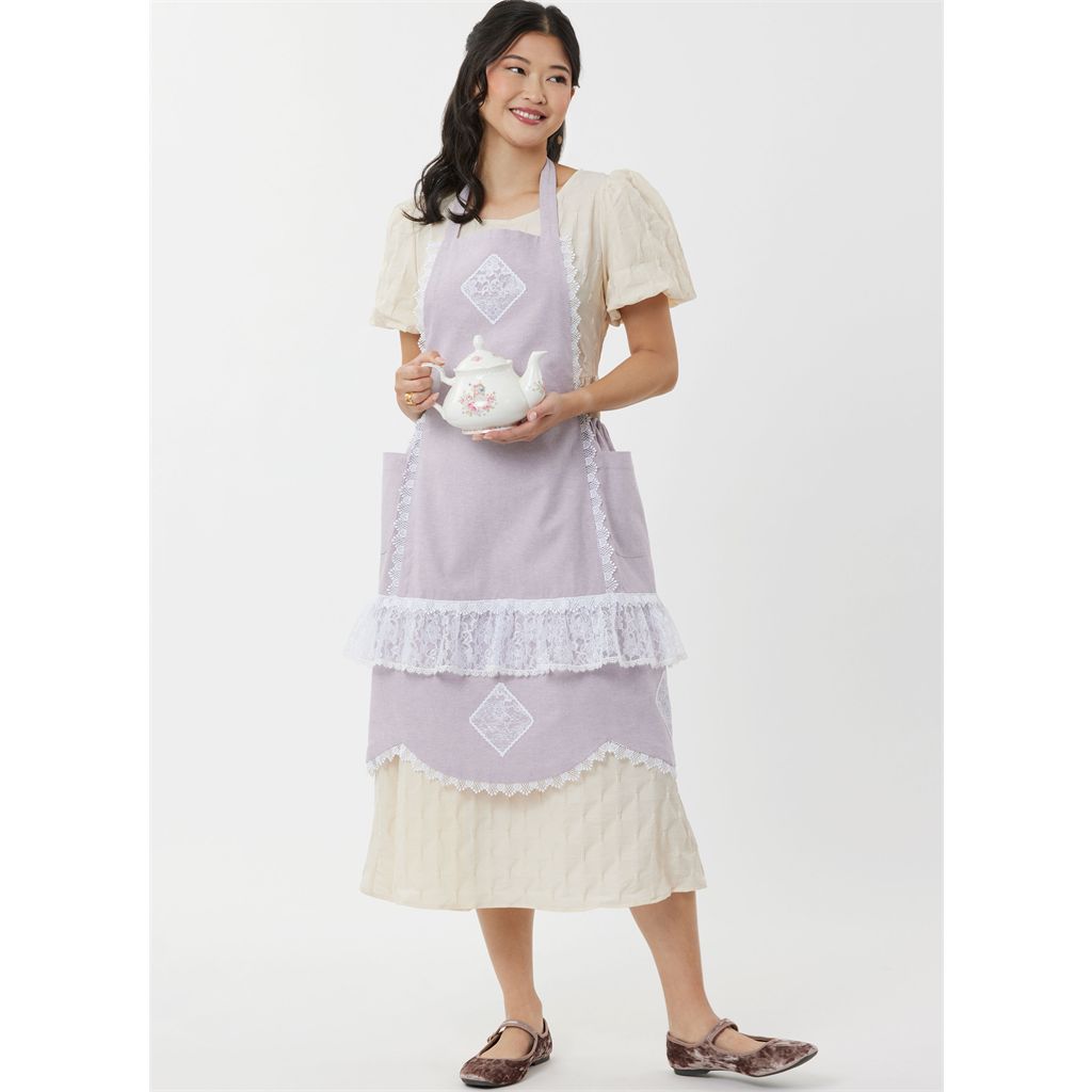 Simplicity Sewing Pattern S3120 Misses Apron in Two Lengths 3120 Image 2 From Patternsandplains.com