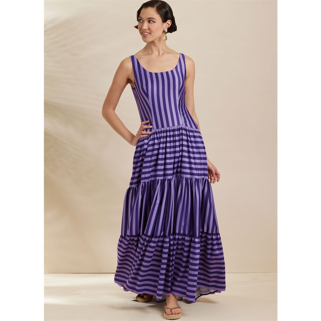 Simplicity Sewing Pattern S3129 Misses Dresses with Petite Lines 3129 Image 2 From Patternsandplains.com