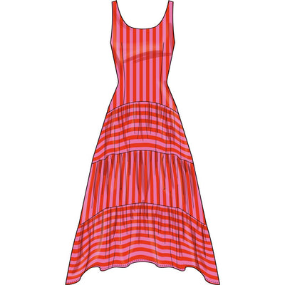 Simplicity Sewing Pattern S3129 Misses Dresses with Petite Lines 3129 Image 4 From Patternsandplains.com