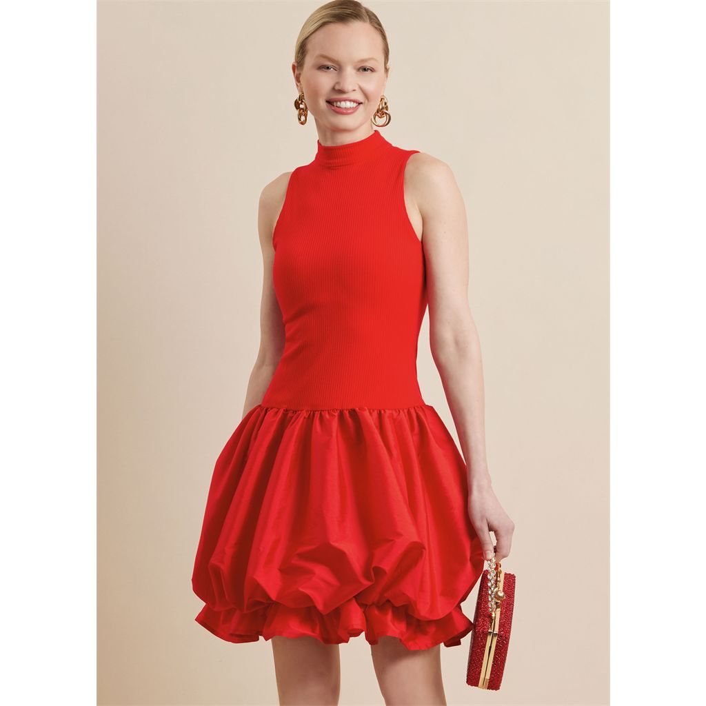 Simplicity Sewing Pattern S3132 Misses and Womens Dress in Two Lengths with Petite Lines 3132 Image 2 From Patternsandplains.com