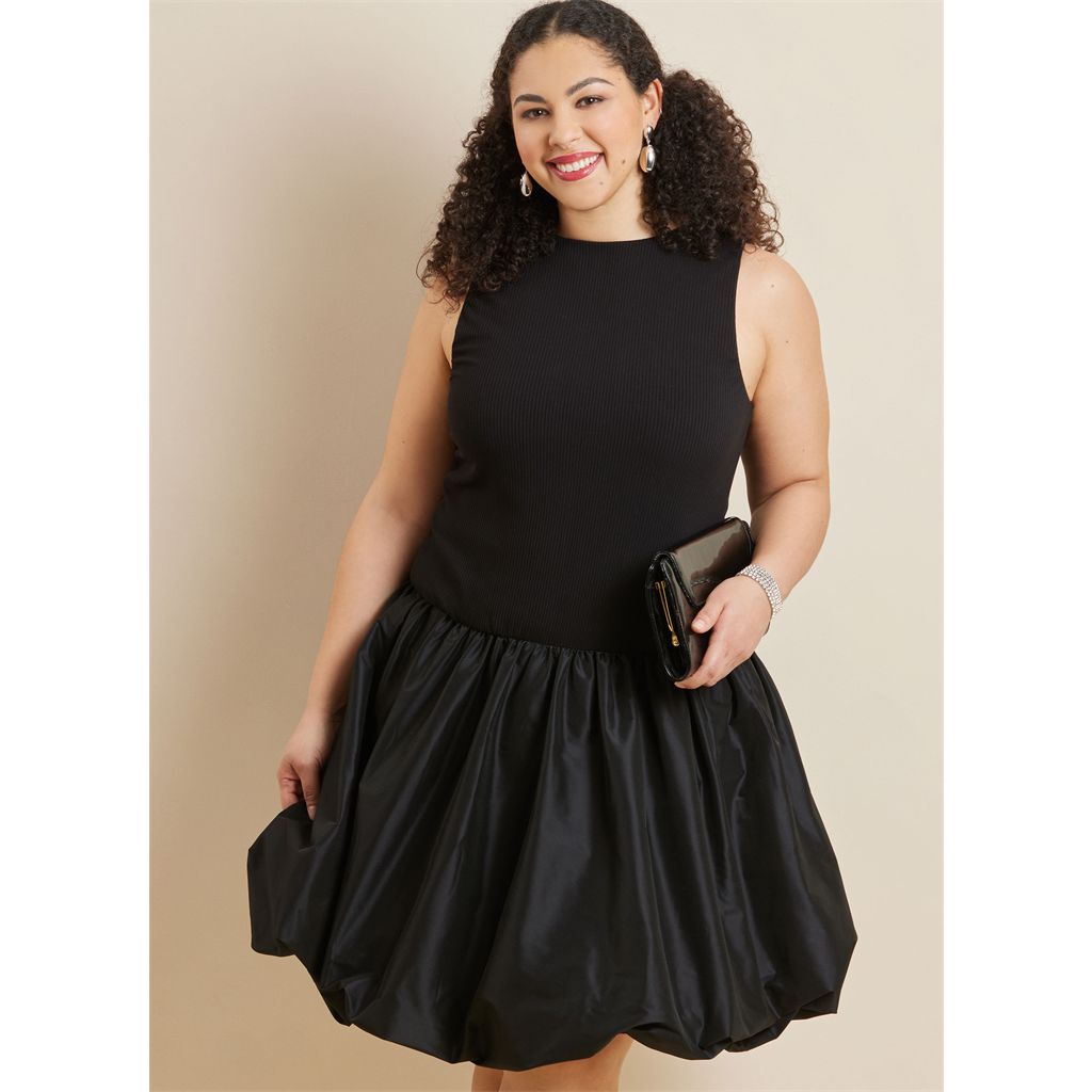 Simplicity Sewing Pattern S3132 Misses and Womens Dress in Two Lengths with Petite Lines 3132 Image 3 From Patternsandplains.com