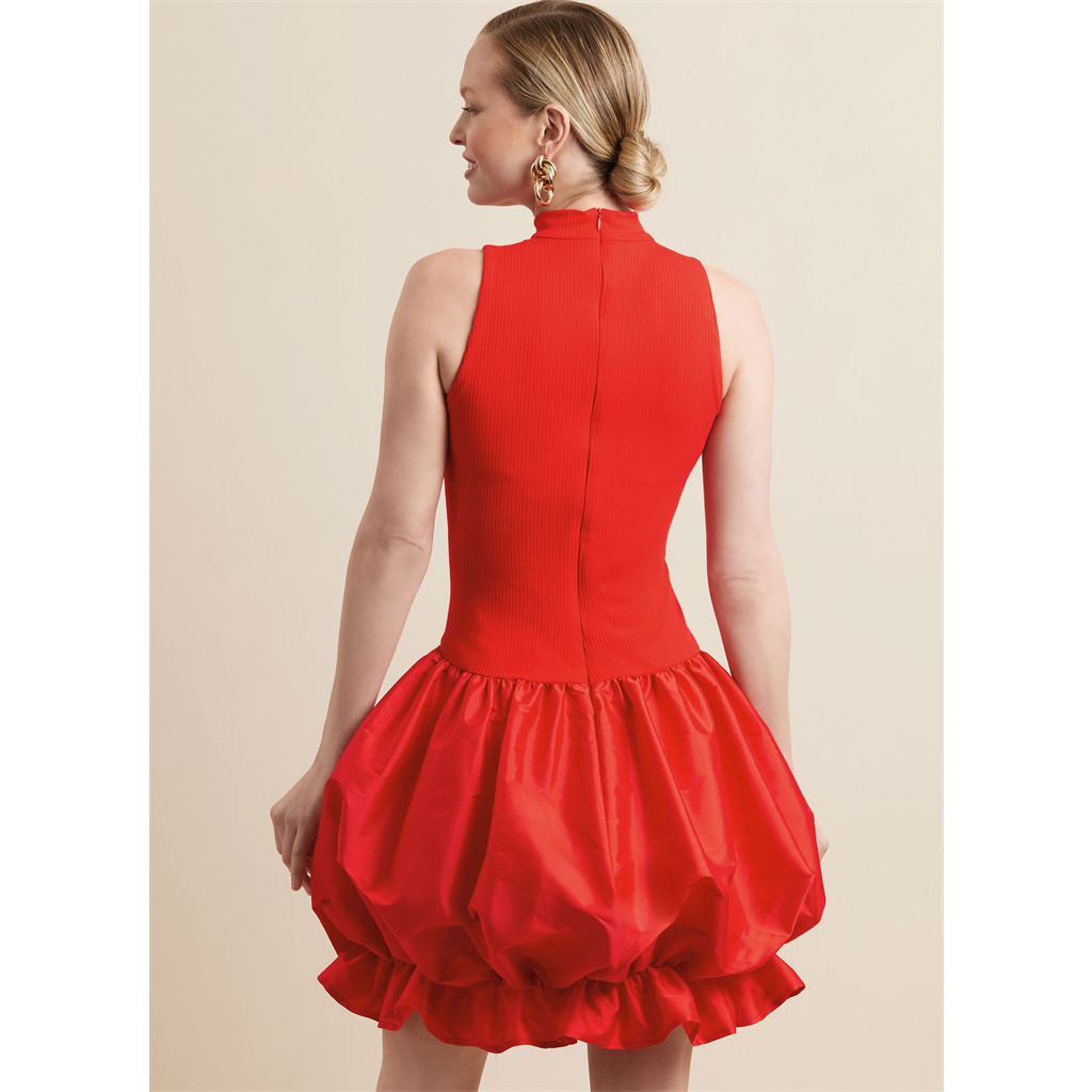 Simplicity Sewing Pattern S3132 Misses and Womens Dress in Two Lengths with Petite Lines 3132 Image 6 From Patternsandplains.com