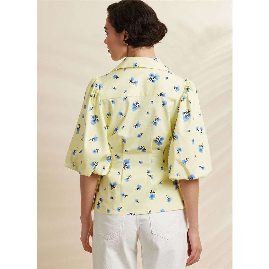 Simplicity Sewing Pattern S3135 Misses Wrap Top with Sleeve Variations 3135 Image 7 From Patternsandplains.com