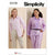 Simplicity Sewing Pattern S3136 Misses and Womens Button Up Shirt 3136 Image 1 From Patternsandplains.com