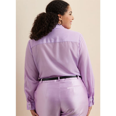 Simplicity Sewing Pattern S3136 Misses and Womens Button Up Shirt 3136 Image 7 From Patternsandplains.com