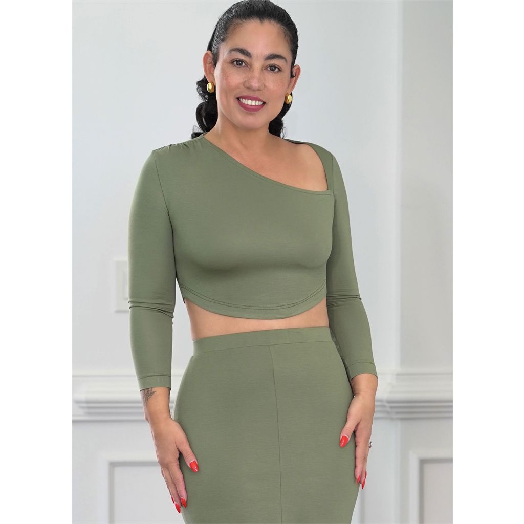 Simplicity Sewing Pattern S3140 Misses Knit Top and Skirt by Mimi G Style 3140 Image 2 From Patternsandplains.com