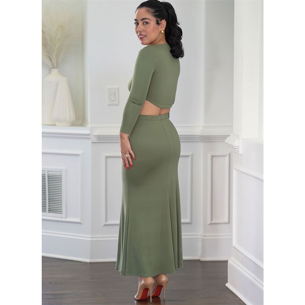 Simplicity Sewing Pattern S3140 Misses Knit Top and Skirt by Mimi G Style 3140 Image 5 From Patternsandplains.com