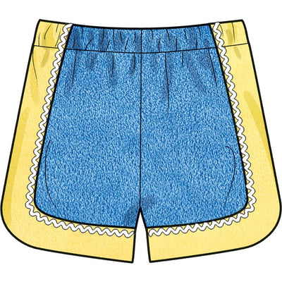 Simplicity Sewing Pattern S3145 Babies Contrast Shirt and Shorts 3145 Image 5 From Patternsandplains.com