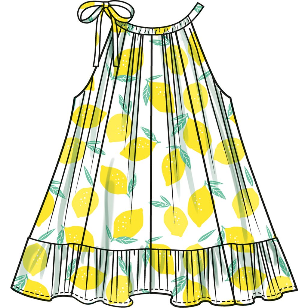 Simplicity Sewing Pattern S3146 Childrens and Girls Dresses 3146 Image 3 From Patternsandplains.com