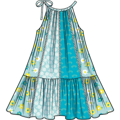 Simplicity Sewing Pattern S3146 Childrens and Girls Dresses 3146 Image 5 From Patternsandplains.com