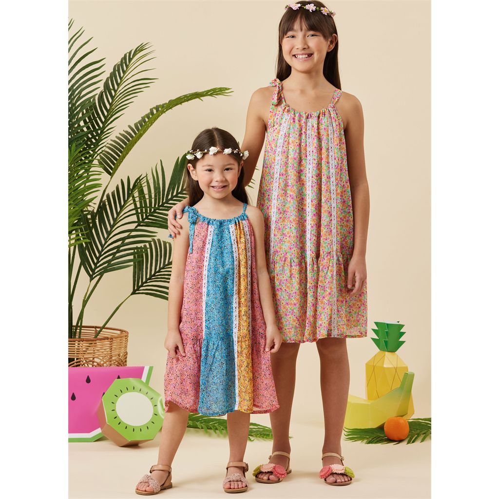 Simplicity Sewing Pattern S3146 Childrens and Girls Dresses 3146 Image 6 From Patternsandplains.com