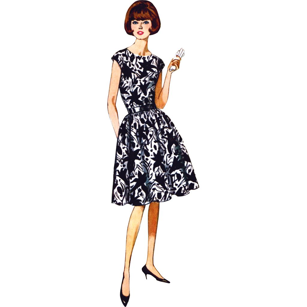 Simplicity Sewing Pattern S3153 Misses One Piece Jiffy Dress 3153 Image 2 From Patternsandplains.com