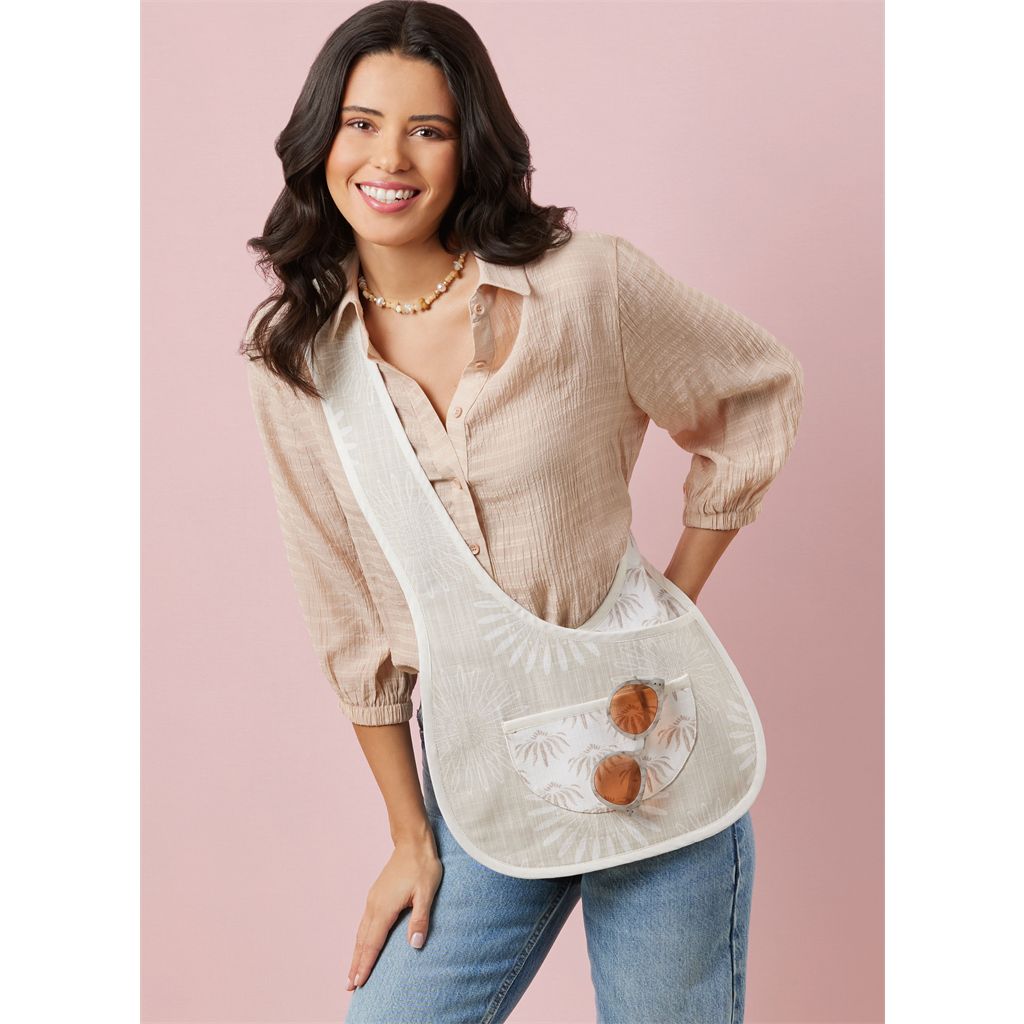 Simplicity Sewing Pattern S3154 One Pattern Piece Bags 3154 Image 5 From Patternsandplains.com