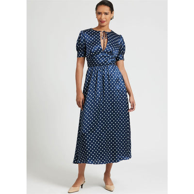 Simplicity Sewing Pattern S3163 Misses and Womens Dress with Sleeve Variations In Two Lengths 3163 Image 2 From Patternsandplains.com