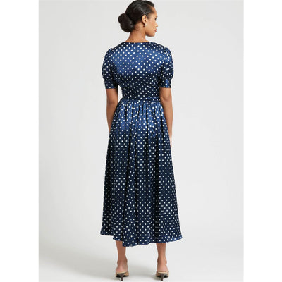 Simplicity Sewing Pattern S3163 Misses and Womens Dress with Sleeve Variations In Two Lengths 3163 Image 6 From Patternsandplains.com