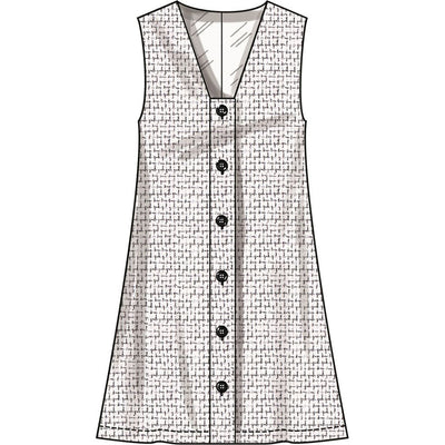 Simplicity Sewing Pattern S3164 Misses and Miss Petite Jumper 3164 Image 3 From Patternsandplains.com