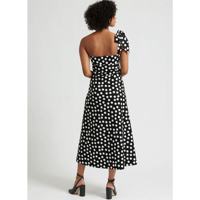 Simplicity Sewing Pattern S3165 Misses One Shoulder Dress in Three Lengths 3165 Image 6 From Patternsandplains.com