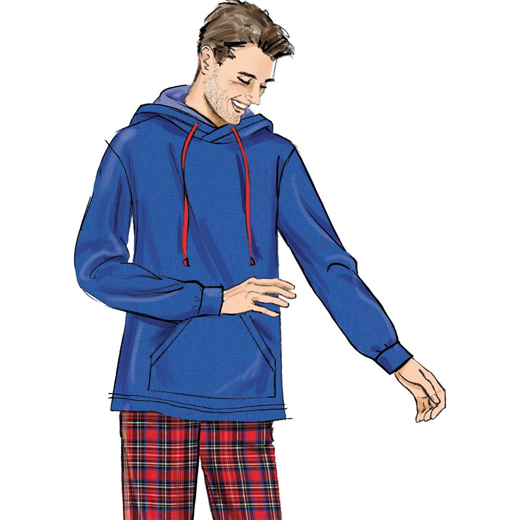 Simplicity Sewing Pattern S3173 Girls Boys and Adult Knit Hoodie and Pants 3173 Image 2 From Patternsandplains.com