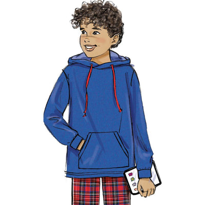 Simplicity Sewing Pattern S3173 Girls Boys and Adult Knit Hoodie and Pants 3173 Image 5 From Patternsandplains.com