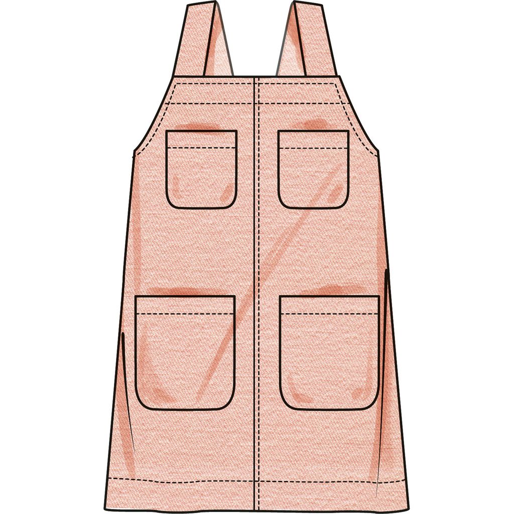 Simplicity Sewing Pattern S3174 Childrens and Girls Learn to Sew Jumpers 3174 Image 5 From Patternsandplains.com