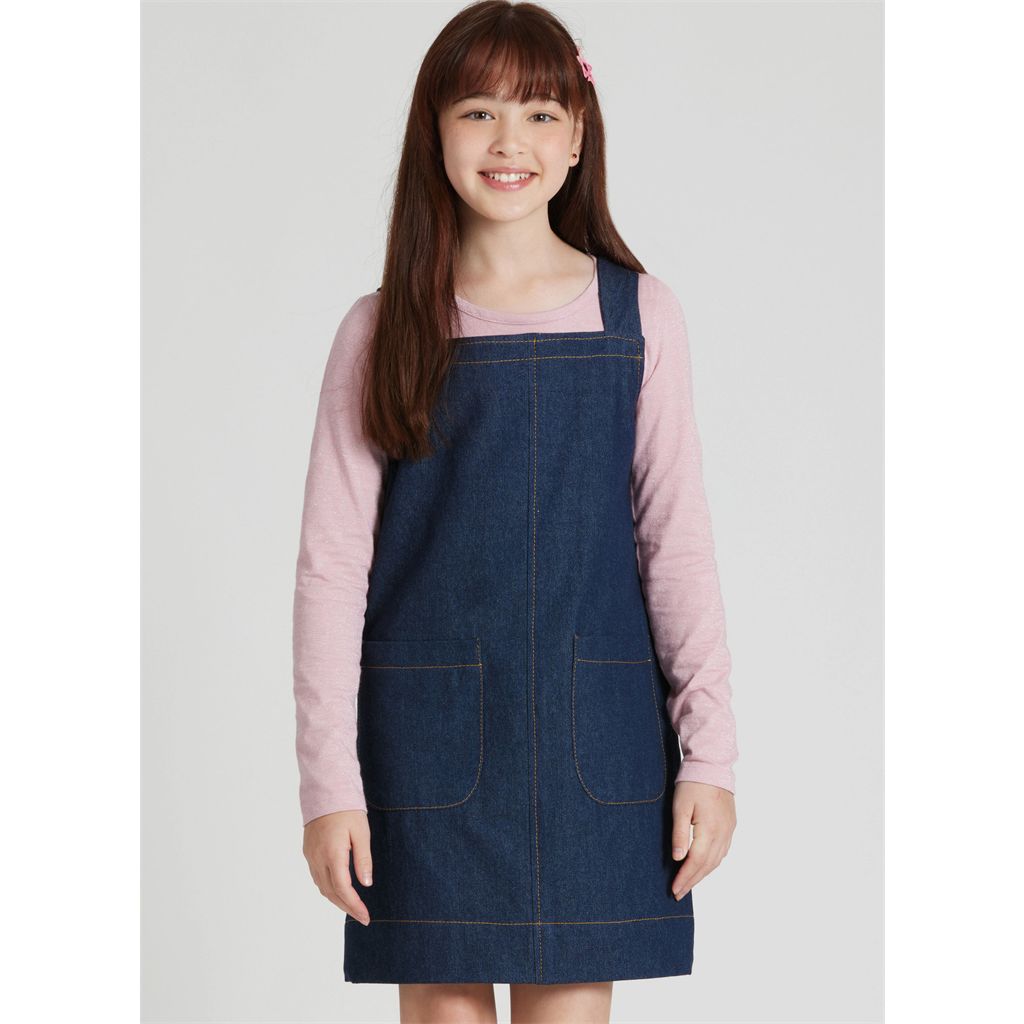 Simplicity Sewing Pattern S3174 Childrens and Girls Learn to Sew Jumpers 3174 Image 6 From Patternsandplains.com