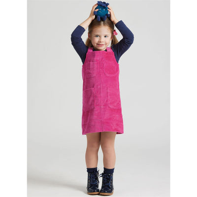 Simplicity Sewing Pattern S3174 Childrens and Girls Learn to Sew Jumpers 3174 Image 9 From Patternsandplains.com