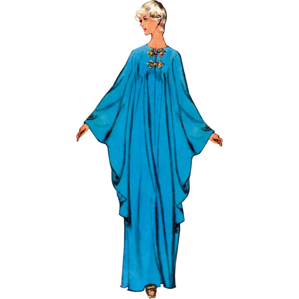 Simplicity Sewing Pattern S3179 1970s Misses Jiffy Caftan 3179 Image 3 From Patternsandplains.com