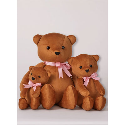 Simplicity Sewing Pattern S3185 Floppy Bears in Three Sizes by Elaine Heigl Designs 3185 Image 4 From Patternsandplains.com