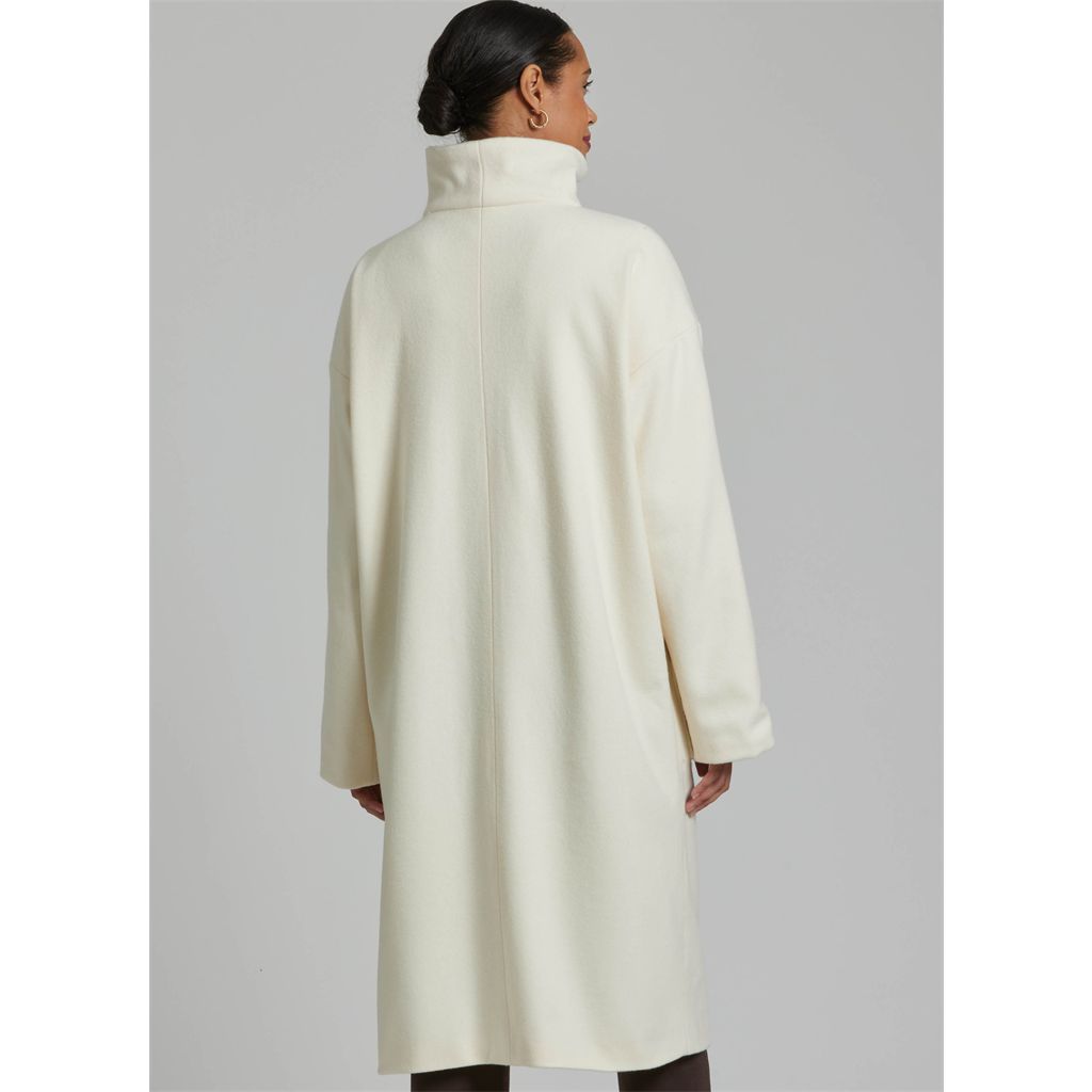 Simplicity Sewing Pattern S3196 Misses High Collar Coat in Three Lengths 3196 Image 7 From Patternsandplains.com