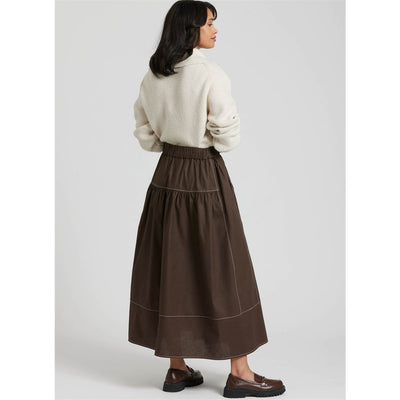 Simplicity Sewing Pattern S3198 Misses Gathered Skirt in Two Lengths 3198 Image 6 From Patternsandplains.com