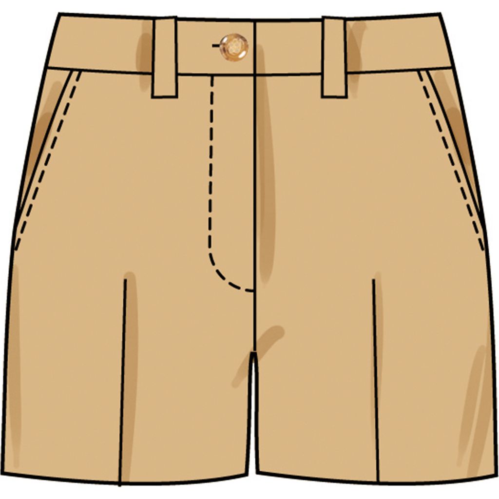 Simplicity Sewing Pattern S3199 Misses and Miss Petite Shorts and Pants 3199 Image 3 From Patternsandplains.com