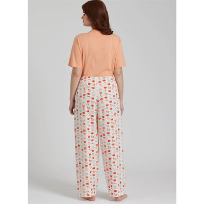 Simplicity Sewing Pattern S3205 Unisex Lounge Pants 3205 Image 3 From Patternsandplains.com