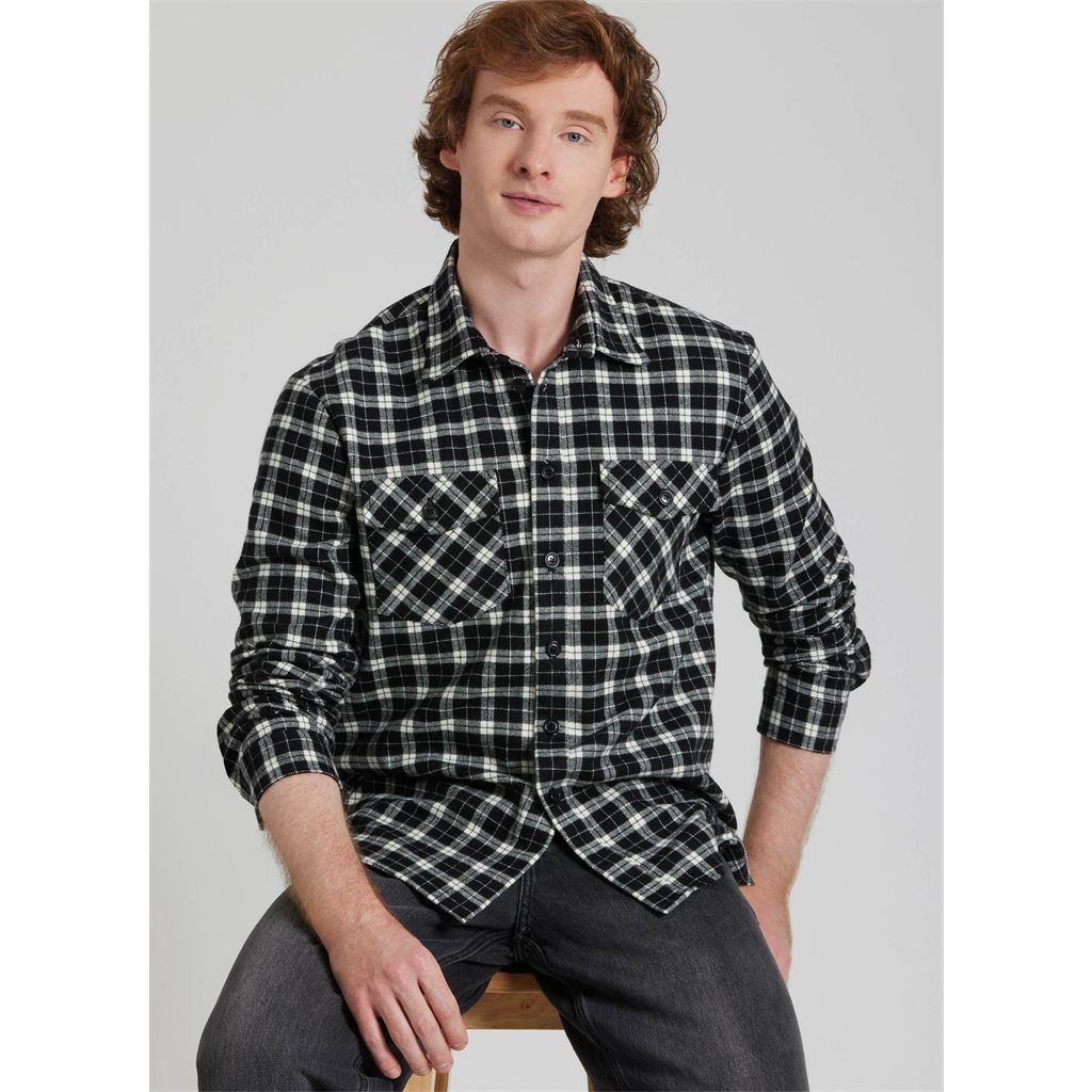 Simplicity Sewing Pattern S3206 Mens Shirt 3206 Image 2 From Patternsandplains.com