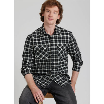 Simplicity Sewing Pattern S3206 Mens Shirt 3206 Image 2 From Patternsandplains.com