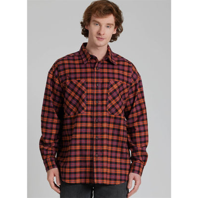 Simplicity Sewing Pattern S3207 Mens Oversized Shirt 3207 Image 2 From Patternsandplains.com