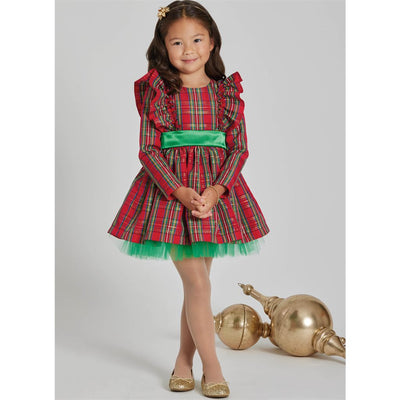 Simplicity Sewing Pattern S3209 Childrens Dress with Sleeve Variations 3209 Image 6 From Patternsandplains.com