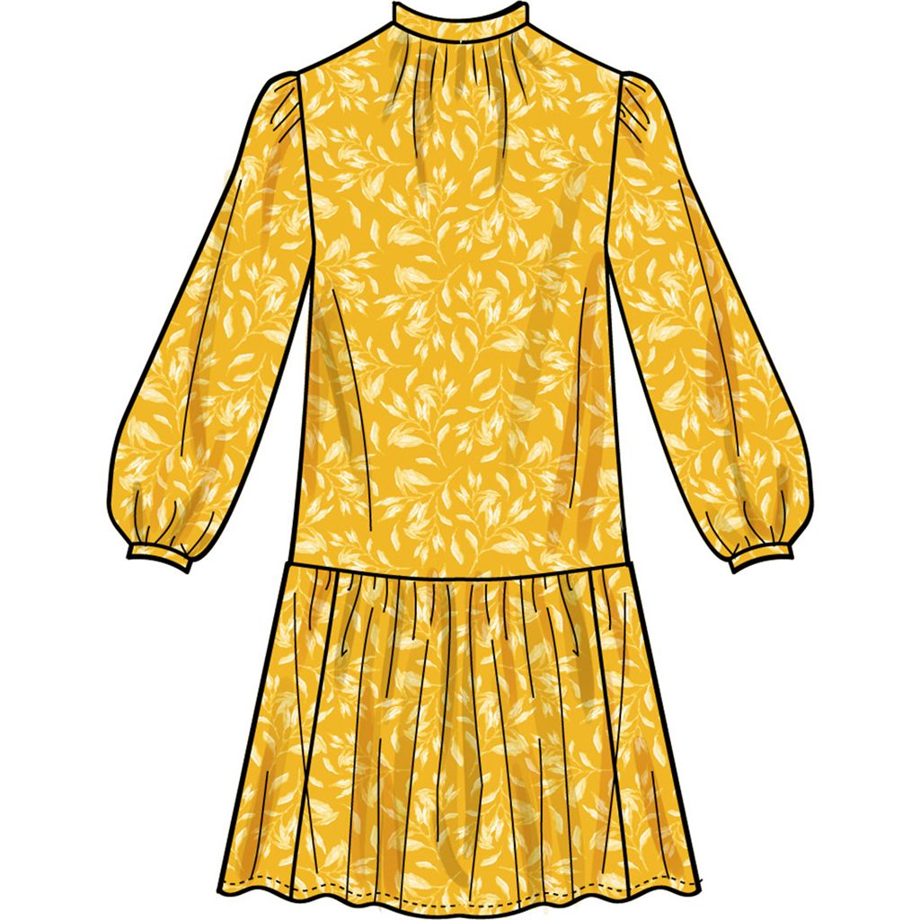 Simplicity Sewing Pattern S3211 Girls Dress with Sleeve Variations 3211 Image 5 From Patternsandplains.com