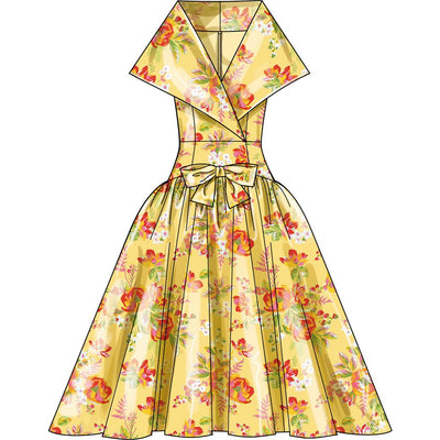 Simplicity Sewing Pattern S3231 Misses Drop Waist Dress in Two Lengths 3231 Image 3 From Patternsandplains.com