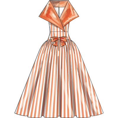 Simplicity Sewing Pattern S3231 Misses Drop Waist Dress in Two Lengths 3231 Image 4 From Patternsandplains.com