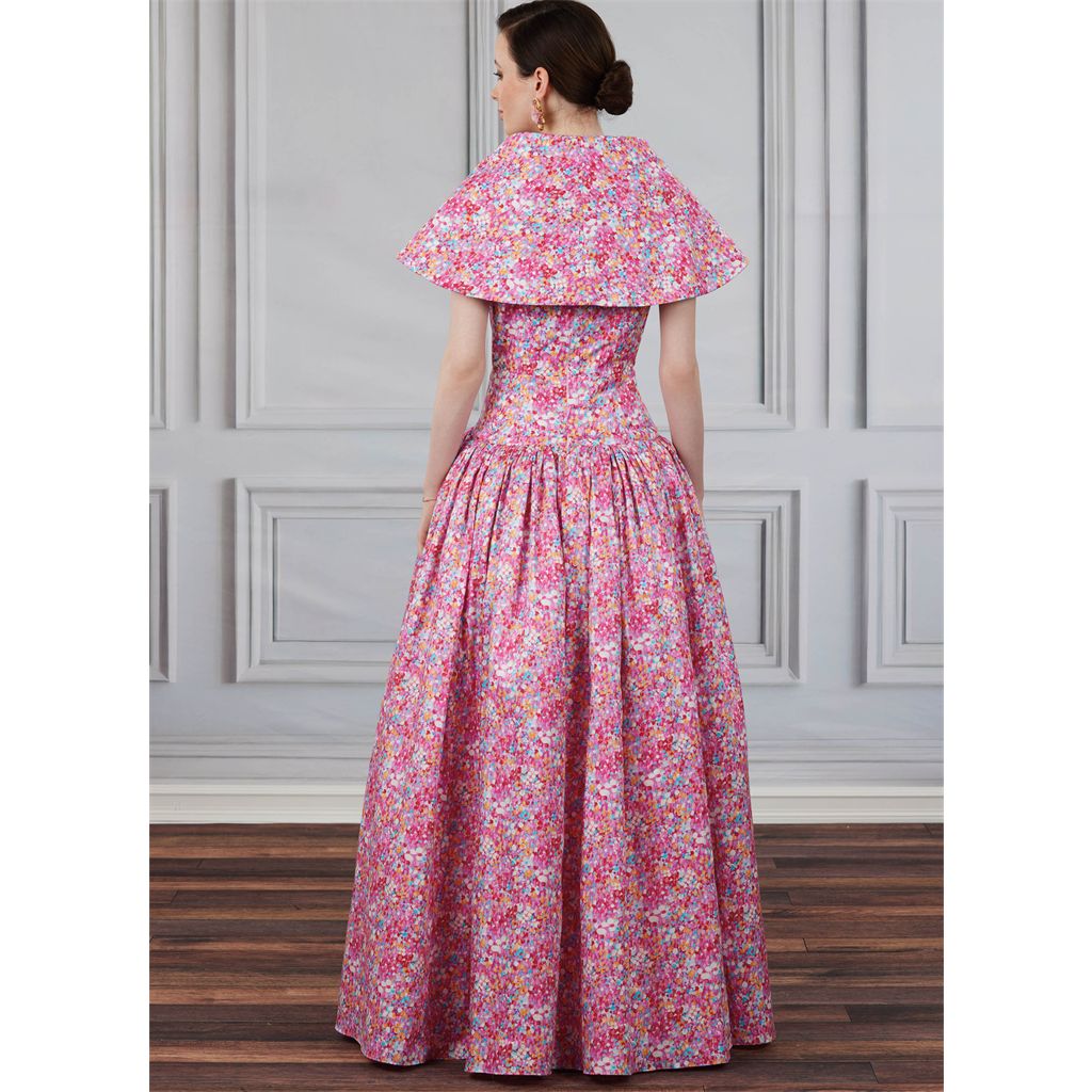 Simplicity Sewing Pattern S3231 Misses Drop Waist Dress in Two Lengths 3231 Image 5 From Patternsandplains.com