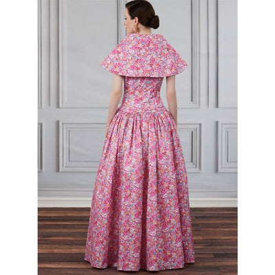 Simplicity Sewing Pattern S3231 Misses Drop Waist Dress in Two Lengths 3231 Image 5 From Patternsandplains.com
