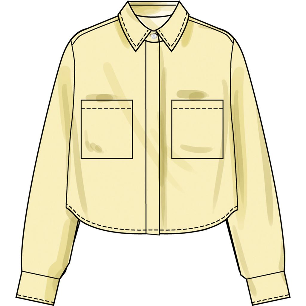 Simplicity Sewing Pattern S3232 Misses Oversized Shirt 3232 Image 4 From Patternsandplains.com