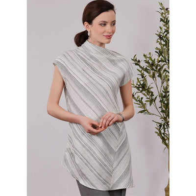 Simplicity Sewing Pattern S3233 Misses Draped Top in Three Lengths 3233 Image 2 From Patternsandplains.com